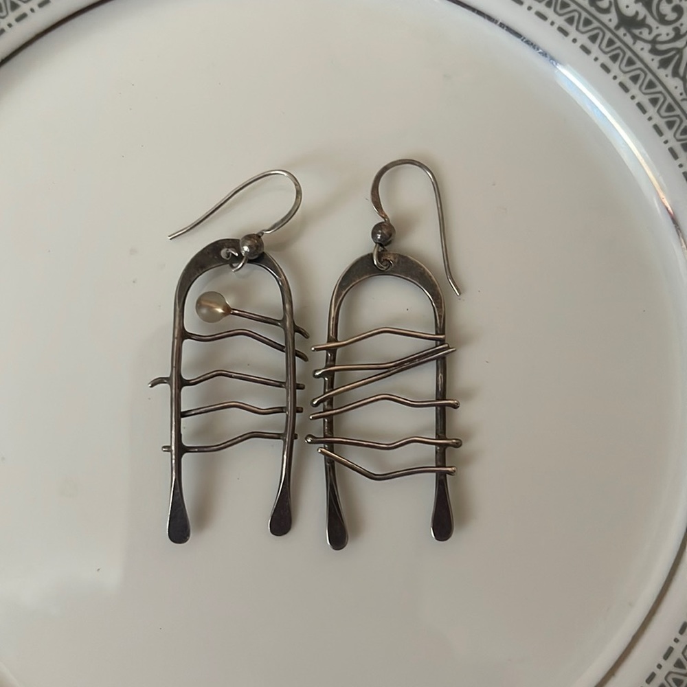 Silver Tone Earrings